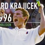 Richard Krajicek de Nederlandse Wimbledonkampioen