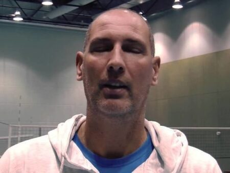 Ron Zwerver was lid van het gouden Volleybalteam