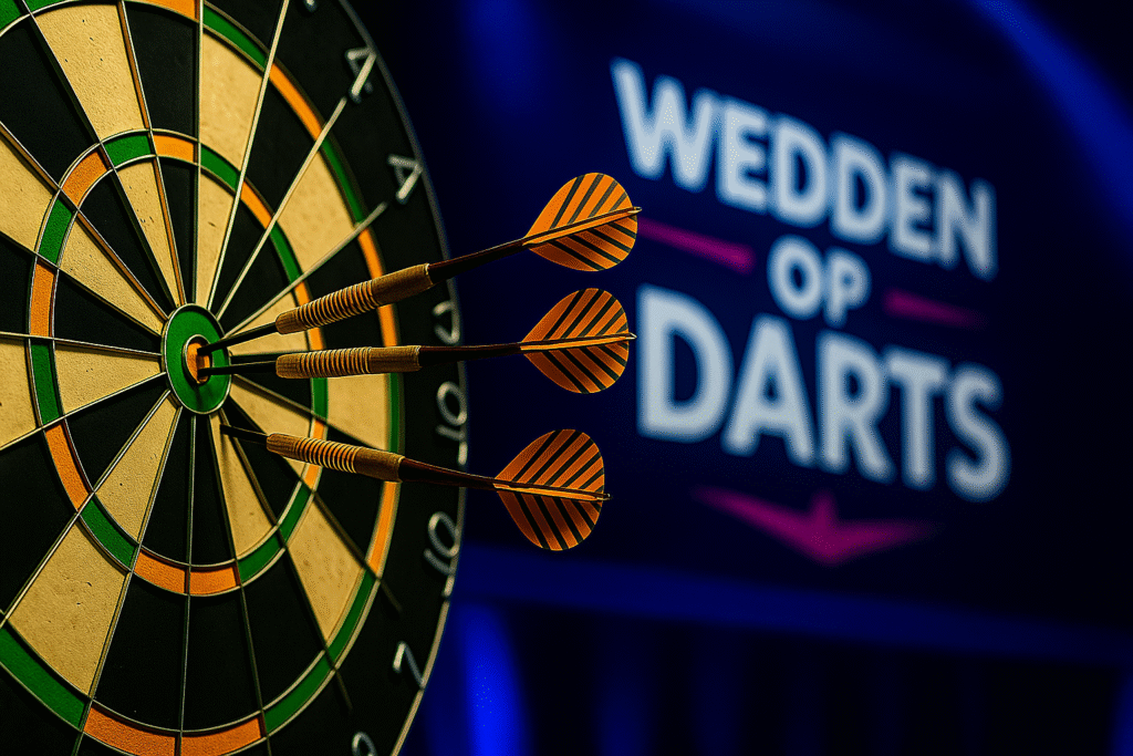 Op darts wedden - zo gaat dat